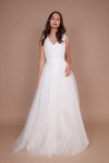Свадебное платье длины макси (Белое) - фото 